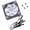 Black, variant on 90mm ARGB LED Fan With Control ARGB LED Lights Optimal Airflows For Home Offices Desktop Case Fan