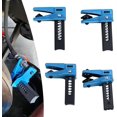 thumbnail image 1 of 4 PCS Car Fluid Line Stoppers, Vertical Oil Pipe Clamp Banjo Stopper Compatible with Multiple Sizes, Set for Fuel Rail Hose A/C Brake (Blue) -, 1 of 6