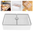 thumbnail image 3 of Caja de plástico para almacenamiento de huevos Sunnimix 24 rejillas Gris blanco, 3 of 8