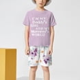 thumbnail image 5 of UAYOTSE Toddler Girl Cute Outfits Summer Kid Top Shorts Outdoor Casual Fashion Clothes for Girls School Wear,Sizes 6-7 Years, 5 of 6