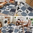 thumbnail image 6 of Vintage Animal Area Rugs 3x5 ft Classic Woods Bear Moose Plaid Washable Rug Non Slip Indoor Carpet Absorbent Floor Mat for Living Room Bedroom Dining Room, 6 of 9