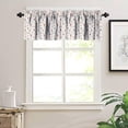 thumbnail image 5 of Vintage Arrows Window Valance Colorful Geometric Triangles Arrows Feathers Boho Style Curtain Valance for Kitchen Decor Rod Pocket 54"x18", 5 of 5