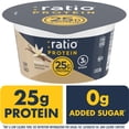thumbnail image 2 of Ratio Yogurt Protein Cultured Dairy Snack, Vanilla, 25g Protein, 5.3 OZ, 2 of 16