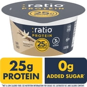 Ratio Yogurt Protein Cultured Dairy Snack, Vanilla, 25g Protein, 5.3 OZ