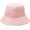 Pink, variant on CoCopeaunts Large Buckets Hat Women Big-Brimmed Unisex Pure Color Fisherman Hat Big Head Basin Hat for Mens Outdoor Sunscreen