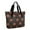 Black Halloween Pumpkins, variant on Tote Bag for Women - Black Halloween Spider Webs Shoulder Bag - Large Utility Work Duffle Bag with Zipper Handbag for Travel, Work, Sprots