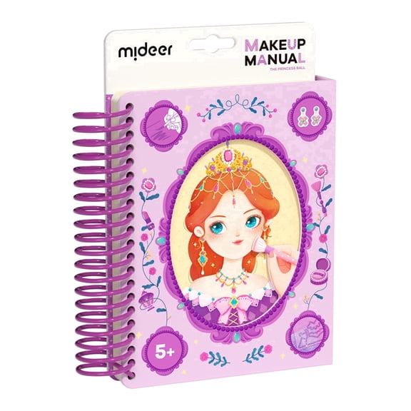 Princess Fashion Design Activity Kit, Creative Drawing and Coloring Art Set for Girls