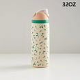 thumbnail image 2 of Owala Stainless Steel Water Bottle 32 oz - Pink Flower, 2 of 2