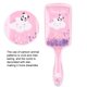 thumbnail image 1 of Peine Para Cabello, Cepillo Masaje Para Cabello, Peine Para Cabello Dibujos Animados Peine Peluquería Straight Curly Air Cushion Para Mujeres(Panda rosa) EOTVIA NO, 1 of 1