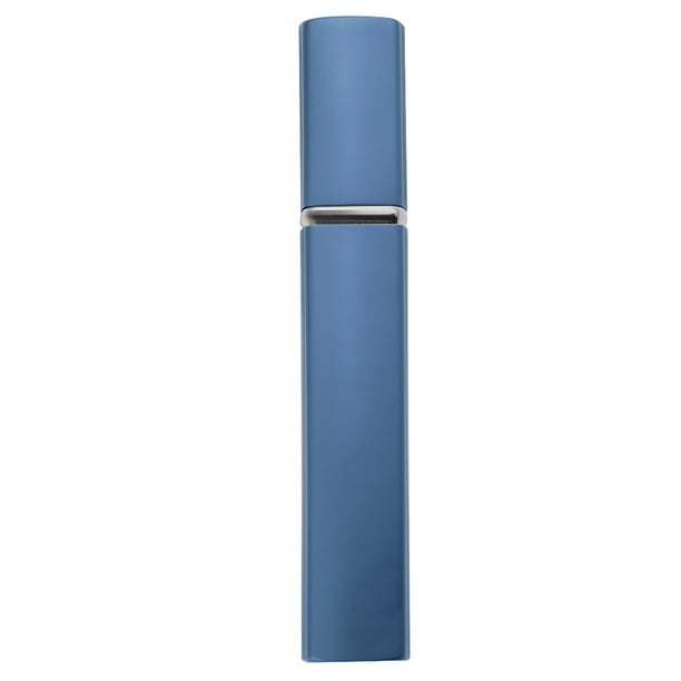 Atomizador de perfume portátil recargable para viaje, botella vacía con bomba, loción en aerosol, 12 ml, azul
