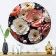 thumbnail image 1 of Designart "Enchanting Ranunculus Flowers II" Floral Oversized Wall Clock, 1 of 6