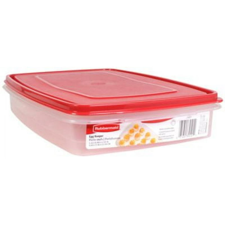 Rubbermaid Deviled Egg Keeper Tray Container Carrier Jumbo