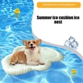 thumbnail image 4 of Summer Cool Mat Sleeping Pad Water Absorption Top Bottom Materials Safe Easy Carry Keep Cool For Pet Kids And Adults., 4 of 8