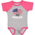 thumbnail image 3 of Inktastic Military Proud Son US Flag Boys or Girls Baby Bodysuit, 3 of 5
