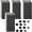 Black, variant on Self Adhesive Dots, TGY 100 Pairs 0.78 Inch Hook and Loop Dots Tape, Small Circle Dots Stickers Tapes, White