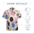 thumbnail image 7 of High Quality Hawaiian Shirts for Men Short Sleeve Aloha Beach Shirt Floral Summer Casual Button Down Shirts Blouses ZCEZSF, 7 of 7
