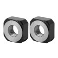 thumbnail image 1 of Tuercas de seguridad de Metal con almohadilla de latón integradas de alta precisión, 2 uds., para tornillo de bolas M06x0,75mm, 1 of 8