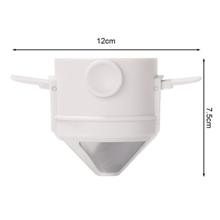 

Foldable Portable Coffee Filter Coffee Maker Stainless Steel Drip Coffee Tea Holder Reusable Paperless Pour Over Coffee Dripper