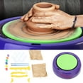 thumbnail image 3 of Kids Pottery Wheel, Pottery Studio, Ceramic Machine With Clay + Pigment Set For Kids Age 8 And Up, Educational Toy For Kids Beginners, 3 of 8