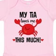 thumbnail image 4 of Inktastic My Tia Loves Me Nephew Boys or Girls Baby Bodysuit, 4 of 5