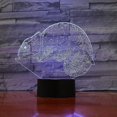 thumbnail image 1 of Chameleon 3d Led Night Light Kids Bedroom Table Lamp, 1 of 2
