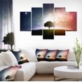 thumbnail image 1 of Arbre Unique Espace Fond - Arbres Impression sur Toile, 1 of 4