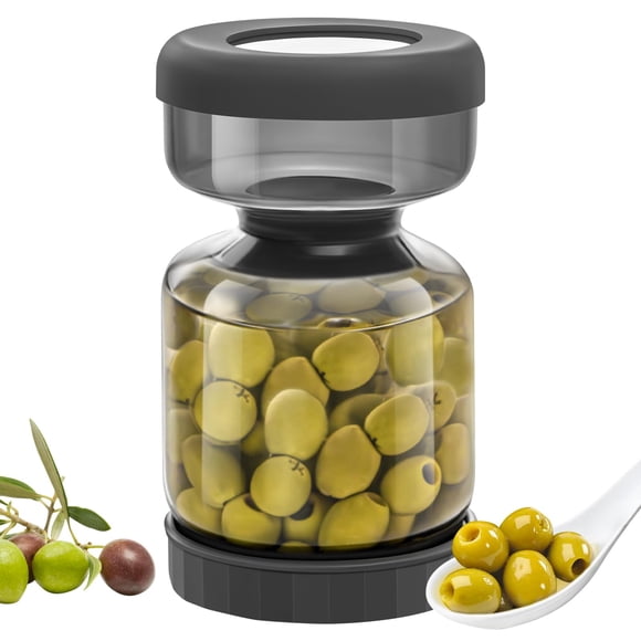 Tarro de pepinillos WhiterHino de 1 litro con colador abatible