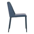 thumbnail image 3 of Moe's Home Collection Nora 18" Faux Leather Dining Chairs in Gray (Set of 2), 3 of 5
