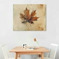 thumbnail image 2 of BCIIG  Fall Wall Art Prints Decor,Autumn Pumpkin Maple Leaf Vintage 20x16Inch , Farmhouse Rustic Bedroom Living Room Home Porch Office Fall Themed Decor, 2 of 3