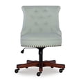 thumbnail image 4 of Linon Ragan Task Chairs with Adjustable Height and Swivel, 275 lb. Capacity, Mint Green, 4 of 9