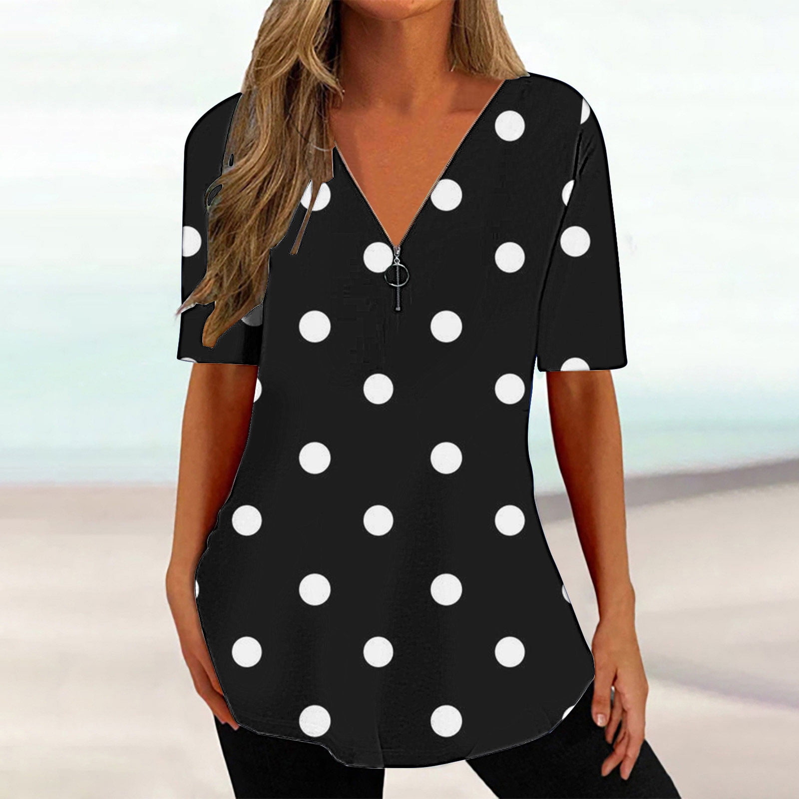Patlollav Women Tees Under $10,Summer Tops for Women's New Spring