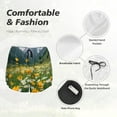 thumbnail image 6 of Lsque Mountain Daisy Meadow Printed Women's Running Shorts with Liner Pockets,Elastic Quick Dry Workout Athletic Gym Yoga Shorts,Womens High Waist Shorts-Small, 6 of 9