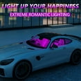thumbnail image 4 of Labymos Car RGB LED Strip Light Atmosphere Foot Ambient Lights one for BT app, 4 of 7