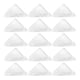 thumbnail image 1 of 100 piezas caja de embalaje de sándwich bolsa de plástico sándwich bolsa triangular, 1 of 7