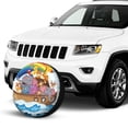 thumbnail image 2 of Kdxio Rainbow Animals on Noah's Ark for Tire Cover Wheel Protectors Tyre Covers Weatherproof Wheel Covers Universal Fit for Trailer Rv SUV Truck Camper Travel Trailers 14 inch, 2 of 8