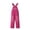 Hot Pink, variant on UACY Girls Denim Overalls Y2k Buttons Adjustable Strap Jean Dungarees Pants Casual Loose Bib Jumpsuit Workwear with Pockets  (Hot Pink, 5-6 Years)