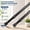 Black-2 Pack, variant on 2 Pcs Adjustable Spring Tension Curtain Rods 28-40 Inches, 5/8" Diameter, Black, No Drilling Window Curtain Rods Expandable