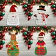 thumbnail image 4 of Matoen Santa Christmas Advent Calendar 2024, Hanging Santa Advent Calendar Reusable Countdown to Christmas Calendar Santa Advent Calenda for Kids Christmas Decorations Gifts Xmas Countdown Calendar, 4 of 4