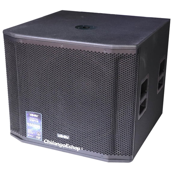SUBWOOFER ACTIVO 18 PULG ACTIVO VAMAV VSP18 900W RMS MEGALUZ CHVSP18