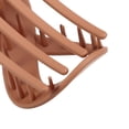 thumbnail image 6 of Unique Bargains 2pcs Plastic Hair Claws Hair Clips Hair Barrettes for Women Matte Orange 3.39''x1.89''x0.91'', 6 of 7