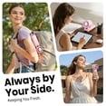 thumbnail image 6 of Lolsea Portable Handheld Mini Fan, 1-199 Speed Adjustable Turbo Desk Fans with 5000mAh Rechargeable Battery, LED Display, 6 of 8