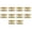 Yellow, variant on 10 Pcs Antique Bronze/Gold Jewellery Box Suitcase Latch Lock Clasp Hasp