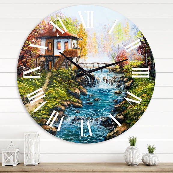 Designart 1 in Quartz Wall Clock