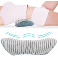thumbnail image 1 of Almohada de soporte lumbar, almohada lumbar ortopédica Soporte de cama para la cintura, reduce el alivio de la presión de la cintura de la ciática de la columna vertebral, soporte lumbar cómodo y tran JFHHH pequeña, 1 of 1