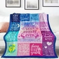 thumbnail image 2 of Aunt Gifts from Niece, Aunt Blankets from Niece, Aunt Throw Blanket, Gifts for Auntie, Aunt Birthday Gifts, Best Birthday Gifts for Auntie Super Soft Throw Blanket 50"x60", 2 of 6