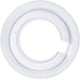thumbnail image 2 of Anillo reductor de pantalla de lámpara E27 a E14, paquete de 10 adaptador de portalámparas Anillo convertidor Reductor Accesorio de reemplazo de accesorios de iluminación, blanco, 2 of 5