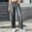🔥 Gray, variant on Sentmoon Women's Wide-Leg Jeans Elastic Wide Leg Jeans High Waist Loose Fit Classic Straight Leg Comfortable Trendy Fashionable Denim Pants for Versatile Modern Wardrobes