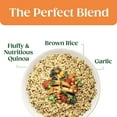 Organic Quinoa & Brown Rice with Garlic, Microwaveable Ready to Heat, 8.5 Ounce (Pack of 12