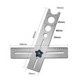 thumbnail image 2 of Clupup Adjustable Tile Hole Locator Floor Drilling Hole Tools Position Ruler Puncher, 2 of 7