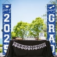 thumbnail image 4 of Graduation Party Decorations Class of 2025 Porch Sign Graduation Congrats Welcome Graduation Banners Door Hanging for High School College Graduation Party, 4 of 6